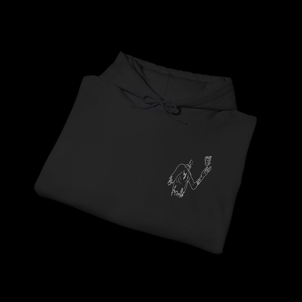 Deterioration Hoodie — Minimalist Graphic Hoodie
