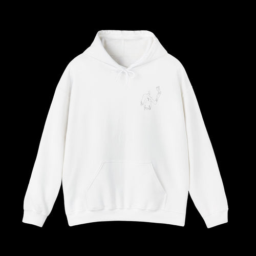 Deterioration Hoodie — Minimalist Graphic Hoodie