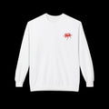 Red Spider Lily Crewneck — Minimalist Graphic Crewneck